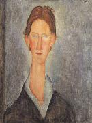 Amedeo Modigliani Portrait of a Student (mk39) Sweden oil painting artist
